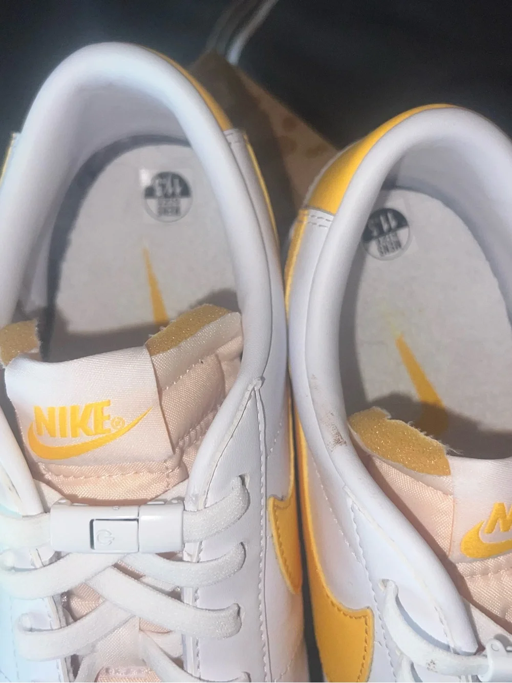 Nike Blazer Low Yellow Size 11.5 m